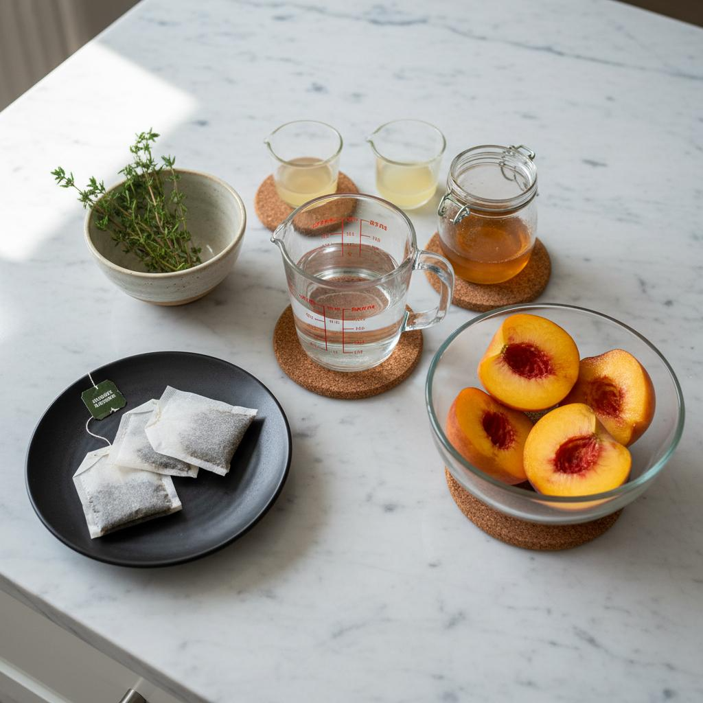 Peach Sun Tea Recipe