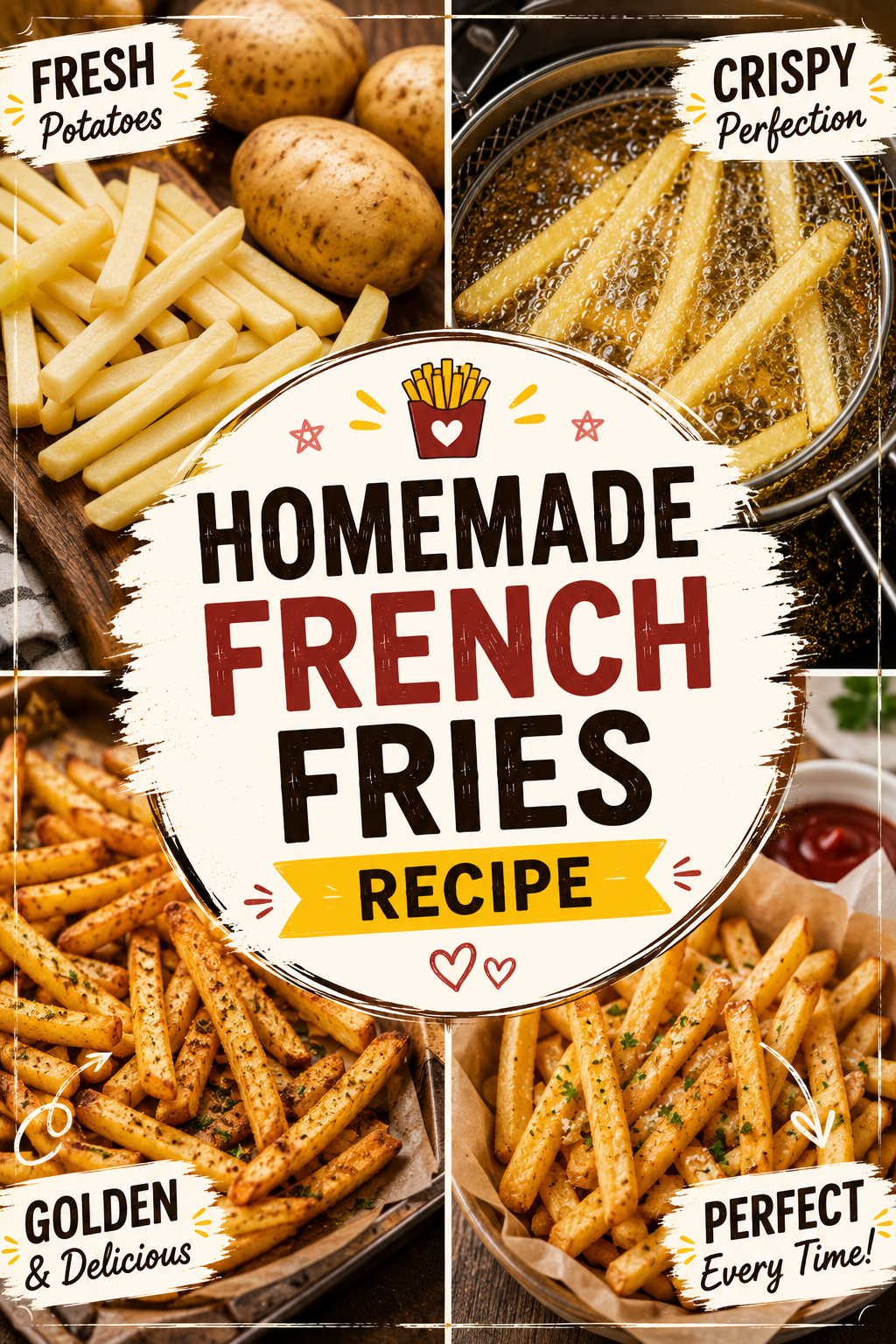 Homemade French Fries Recipe