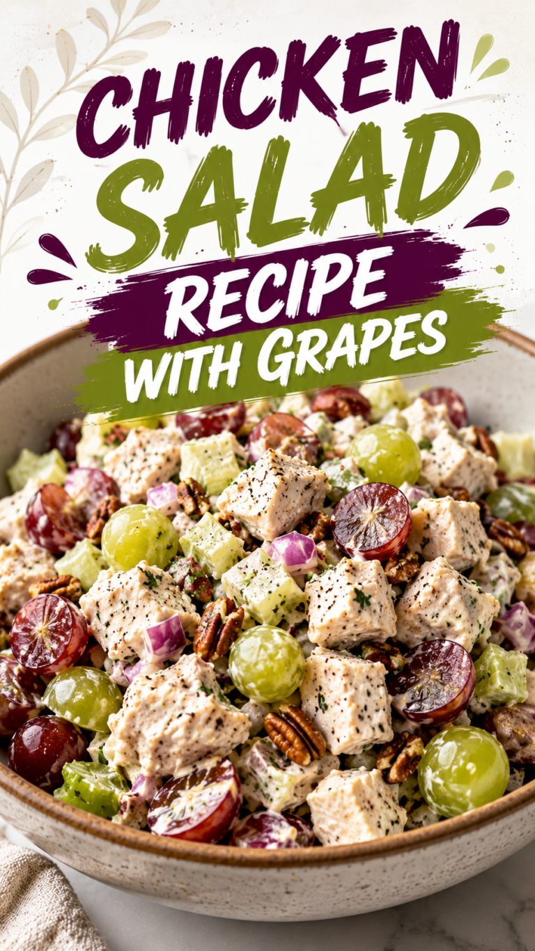 Chicken Salad Recipe with Grapes