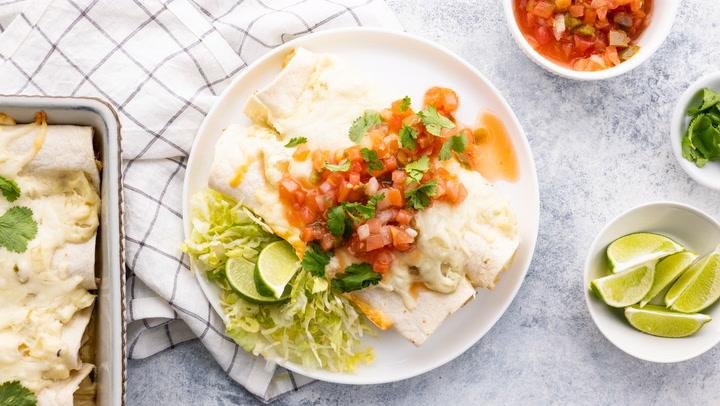 Sour Cream Chicken Enchiladas Recipe
