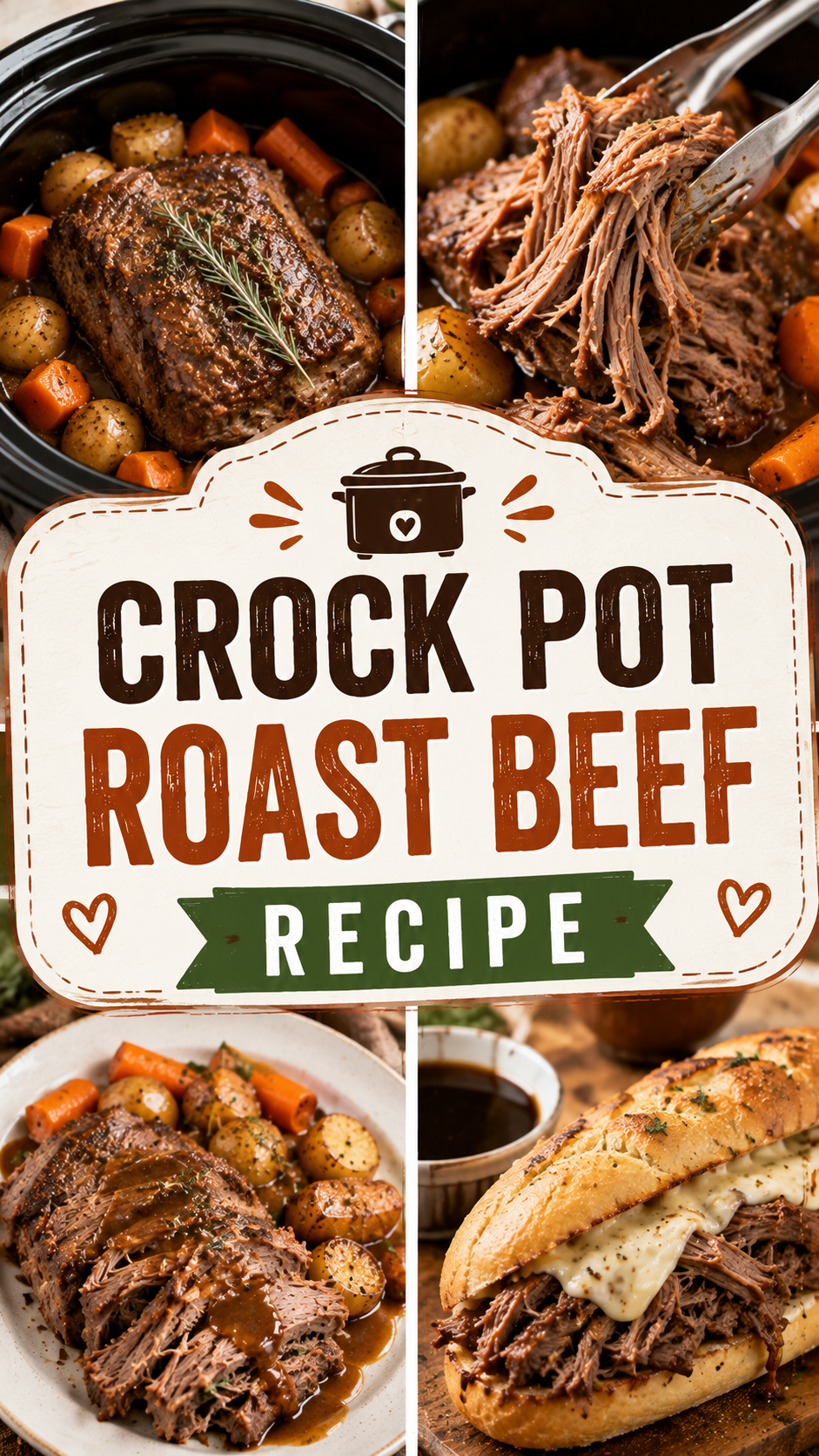 Crock Pot Roast Beef Recipe