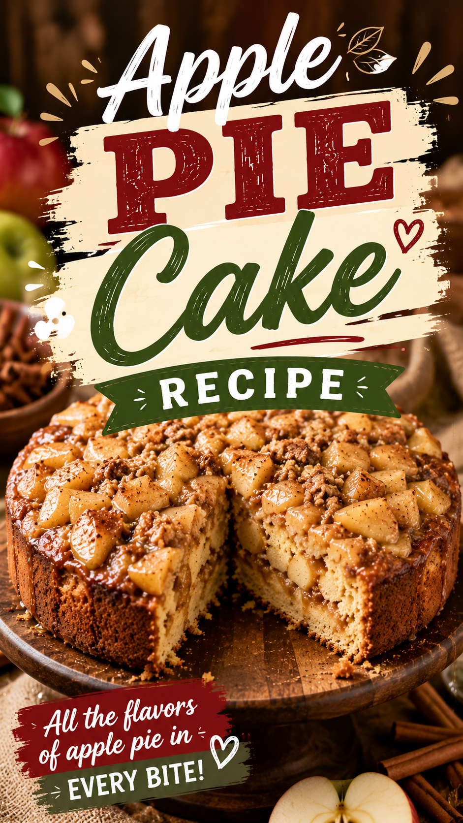 Apple Pie Cake Recipe