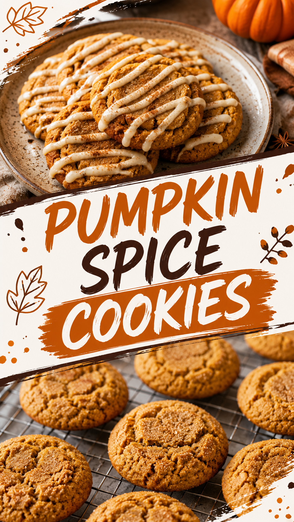 Pumpkin Spice Cookies Recipe