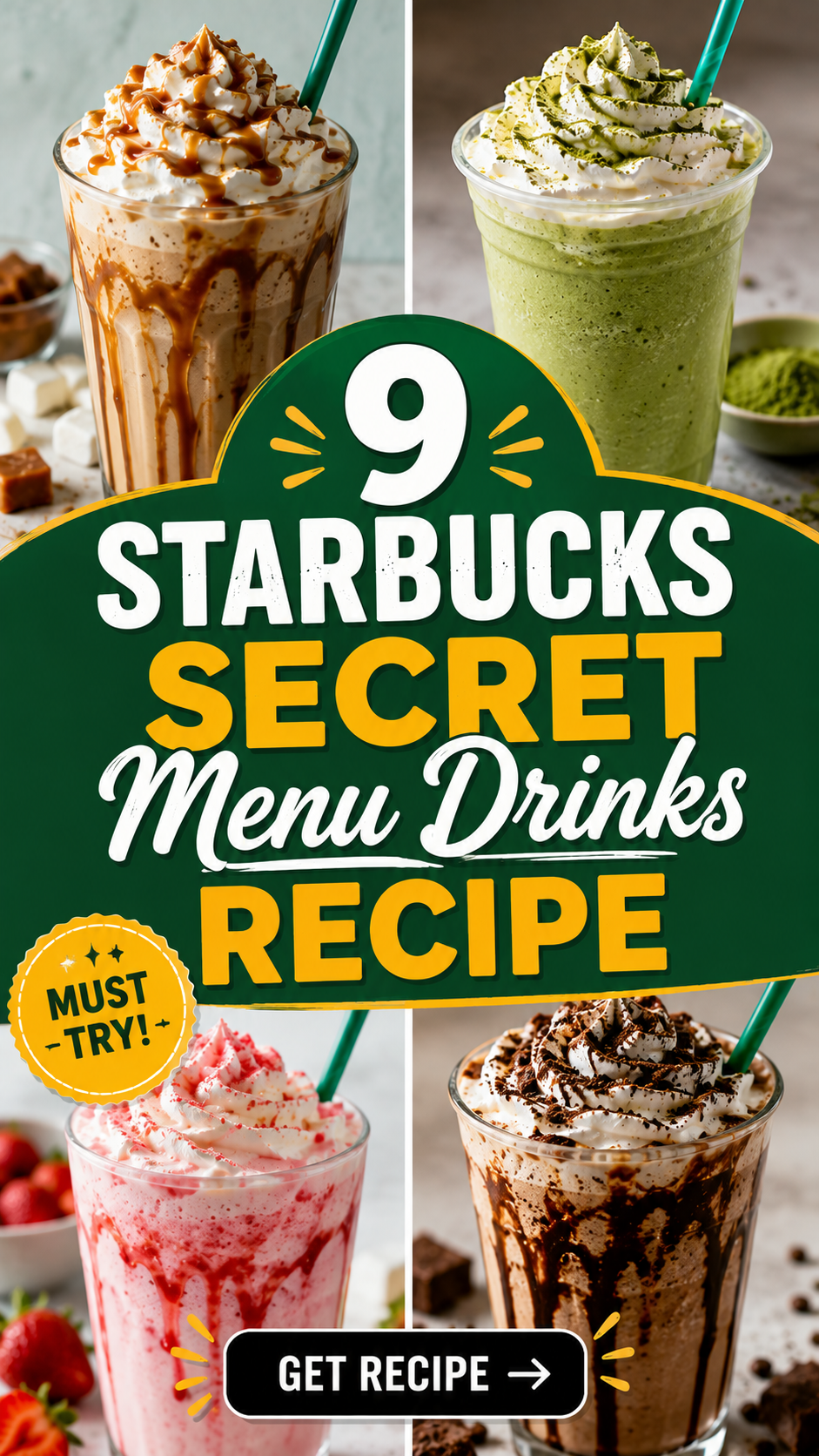 9 Starbucks Secret Menu Drinks Recipe