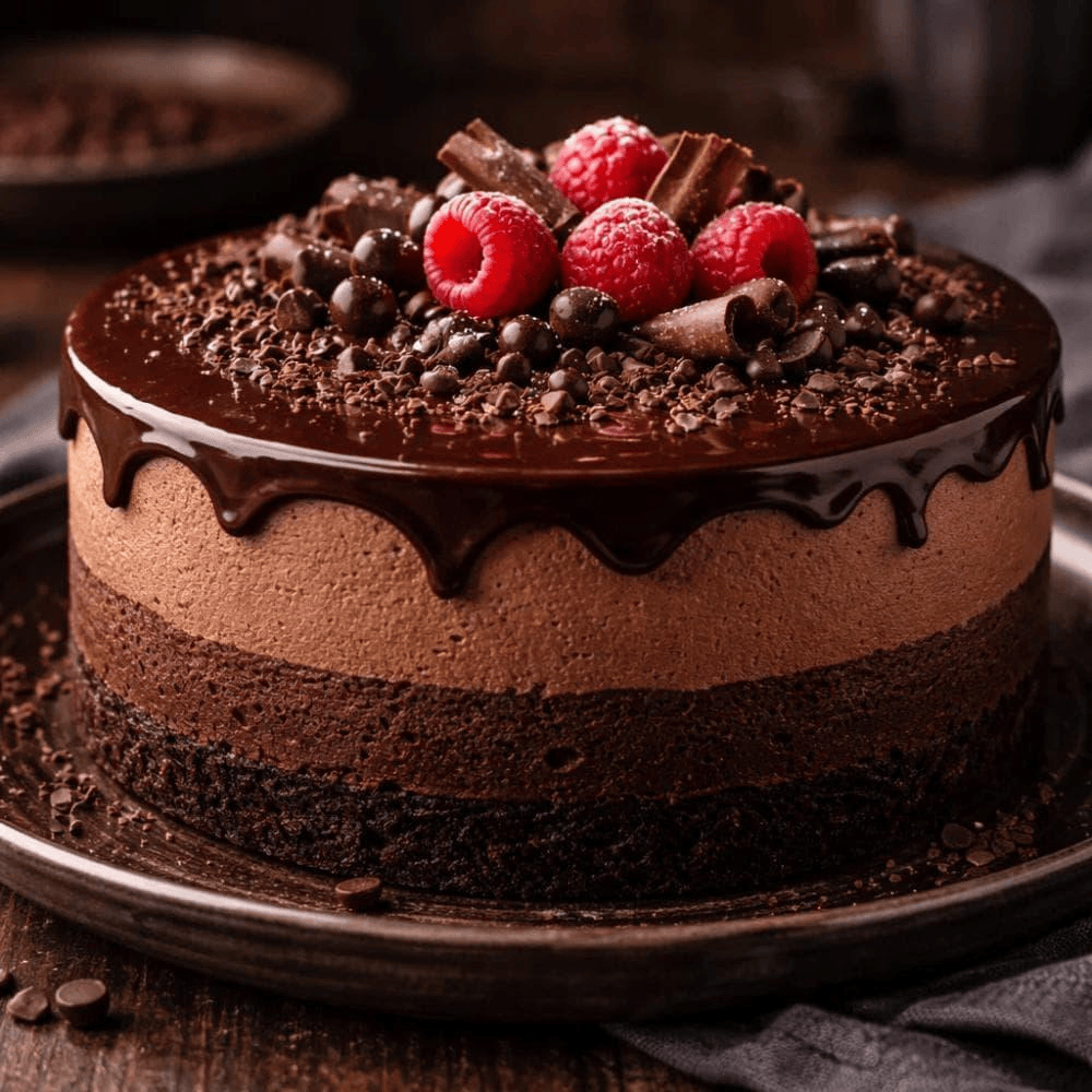 Chocolate Mousse Cake Recipe