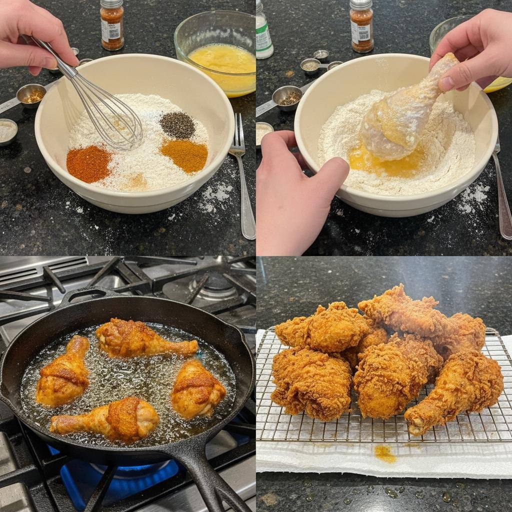 Copycat KFC Fried Chicken Recipe