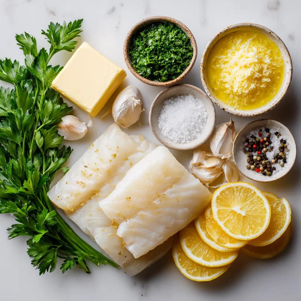 Baked Lemon Butter Fish Recipe