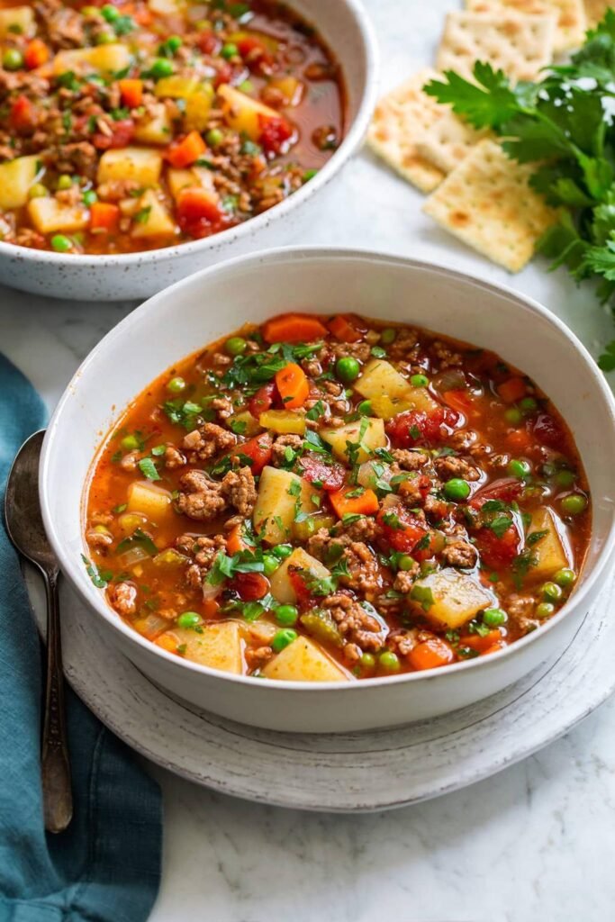 Hamburger Soup Recipe